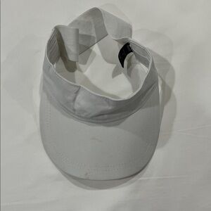 White Visor Cap